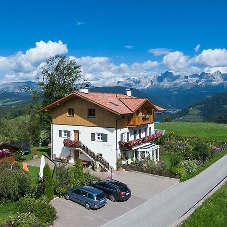 Ferienwohnung Haus Schlernblick Deutschnofen Exterior foto