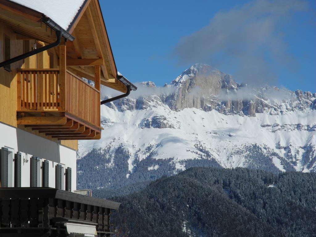Ferienwohnung Haus Schlernblick Deutschnofen Exterior foto