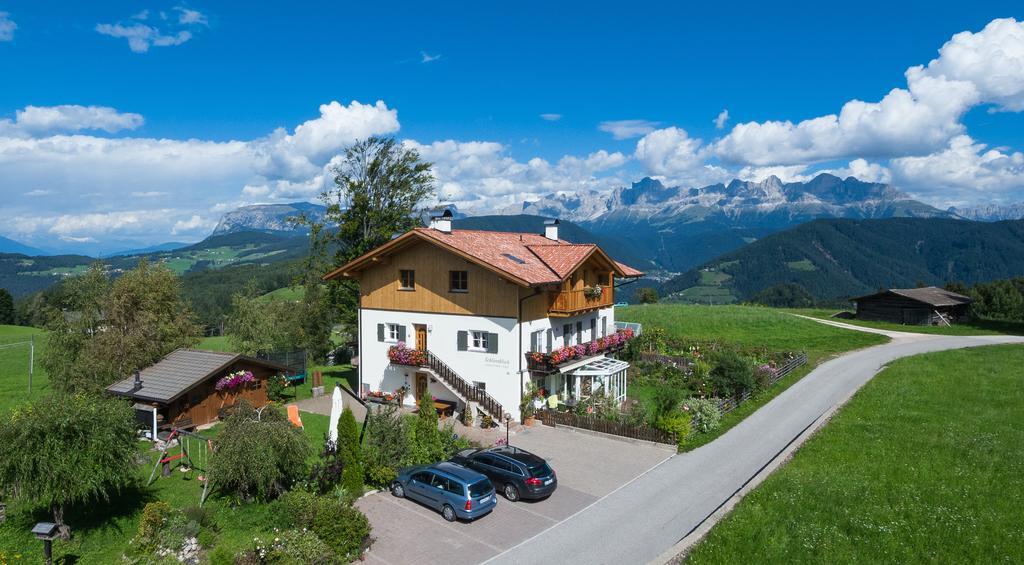 Ferienwohnung Haus Schlernblick Deutschnofen Exterior foto